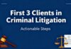 First 3 Clients