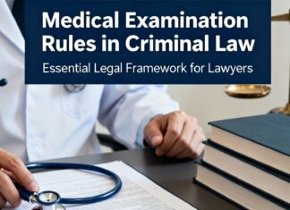 Medical Examination Rules in Criminal Law: Essential Legal Framework and Practical Guidelines for Lawyers Medical Examination Rules