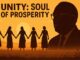 Unity: The Soul of Prosperity for Downtrodden Communities