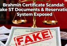 Brahmin Certificate Scandal