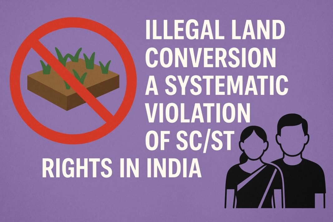 Illegal Land Conversion