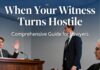 Witness Turns Hostile
