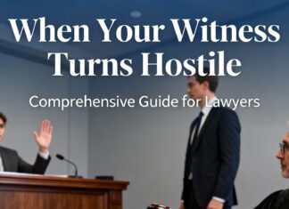 What to Do When Your Witness Turns Hostile: A Comprehensive Guide for Lawyers Witness Turns Hostile