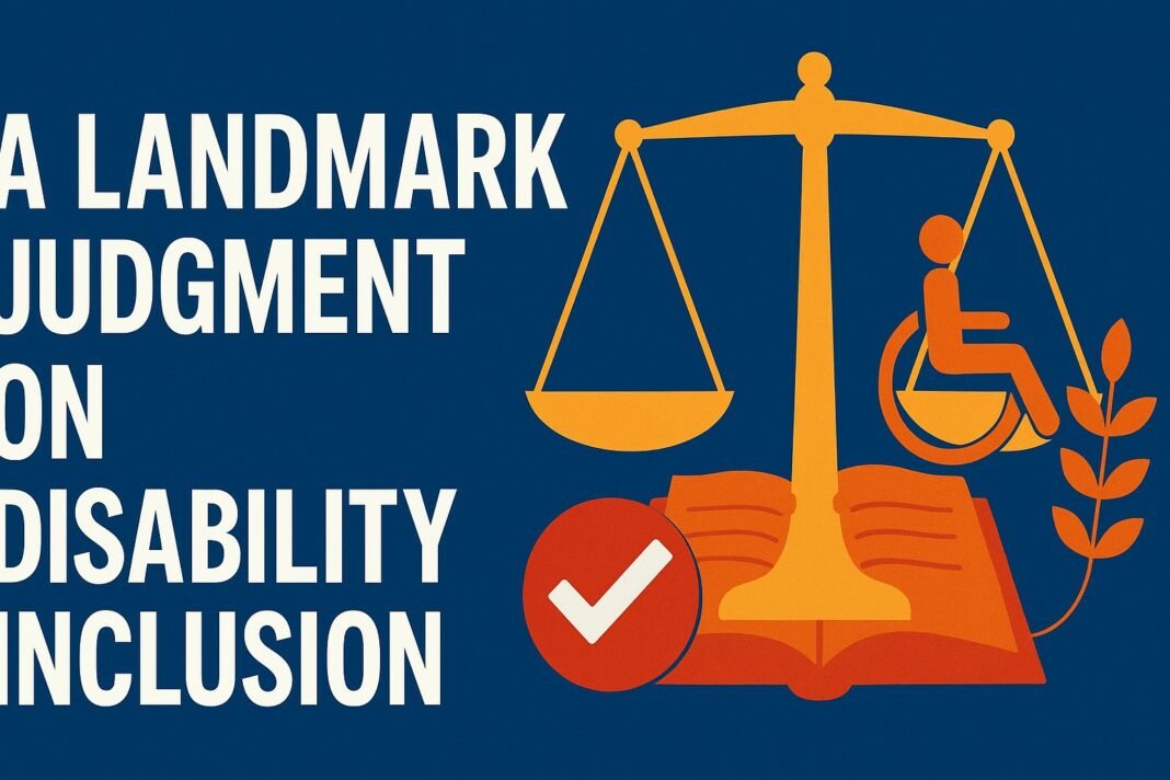 The Mission Accessibility Case and the Future of Equal Opportunity in Civil Services Examinations