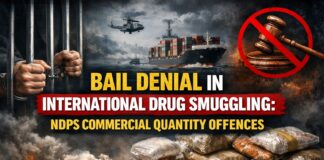 NDPS Commercial Quantity Offences