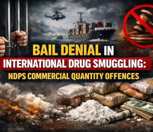 NDPS Commercial Quantity Offences