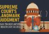 Supreme Court’s Landmark Judgment on Organ Transplantation Organ Transplantation