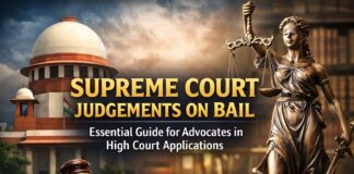 Supreme Court Judgements on Bail