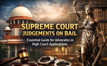 Supreme Court Judgements on Bail