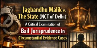 Jagbandhu Malik v. The State (NCT of Delhi)
