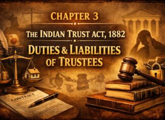 Chapter 3 of the Indian Trust Act, 1882: Duties and Liabilities of Trustees