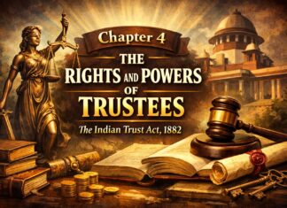 Chapter 4 of the Indian Trust Act, 1882: The Rights and Powers of Trustees
