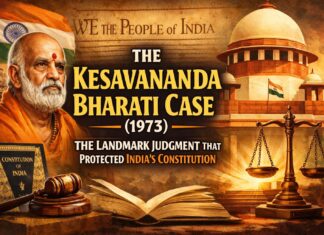 The Kesavananda Bharati Case (1973): The Landmark Judgment That Protected India’s Constitution