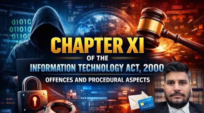 Chapter XI of the Information Technology Act, 2000 – Offences and Procedural Aspects
