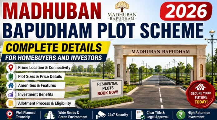 Madhuban Bapudham Plot Scheme 2026: Complete Details for Homebuyers and Investors