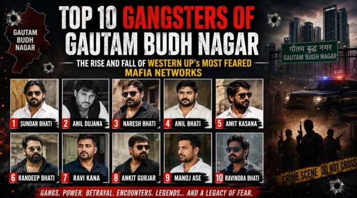 Top 10 Gangsters of Gautam Budh Nagar: The Rise and Fall of Western UP’s Most Feared Mafia Networks