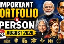 Important Portfolio and Person – August 2026
