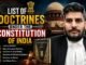 List of Doctrines Under the Constitution of India List of Doctrines