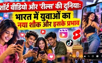 शॉर्ट वीडियो और ‘रील्स’ की दुनिया: भारत में युवाओं का नया शौक और इसके प्रभाव