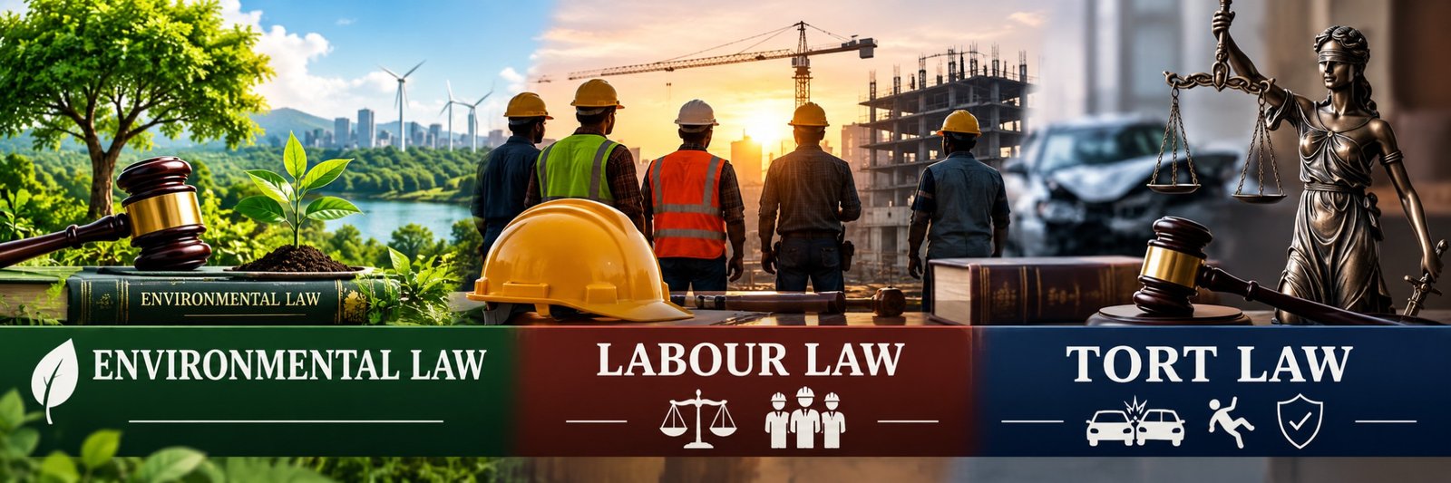 The Essential AIBE Preparation Guide: A Comprehensive Review of Landmark Judgments Environmental, Labour, and Tort Law